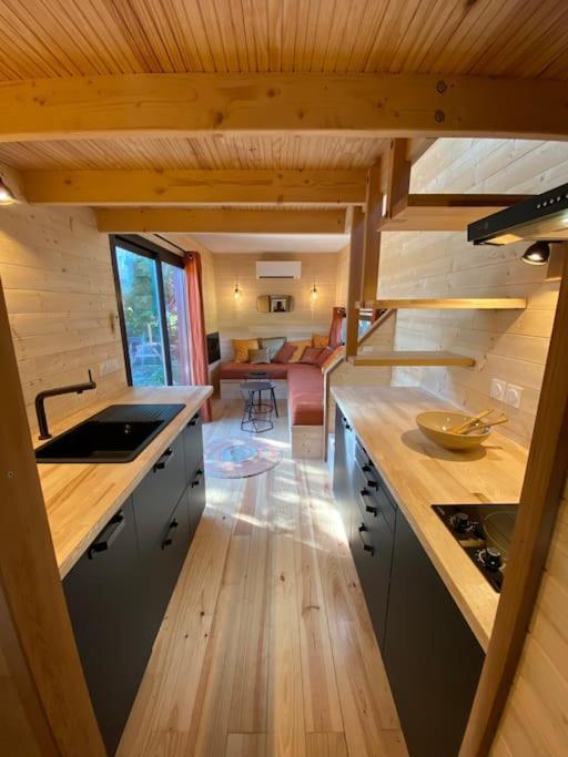 Tiny House Atypique Tout Confort 4 Pers Jardin 拉加尔德 外观 照片