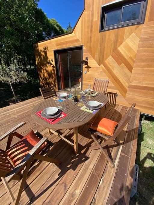 Tiny House Atypique Tout Confort 4 Pers Jardin 拉加尔德 外观 照片